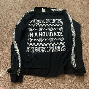 Holiday PINK top size L